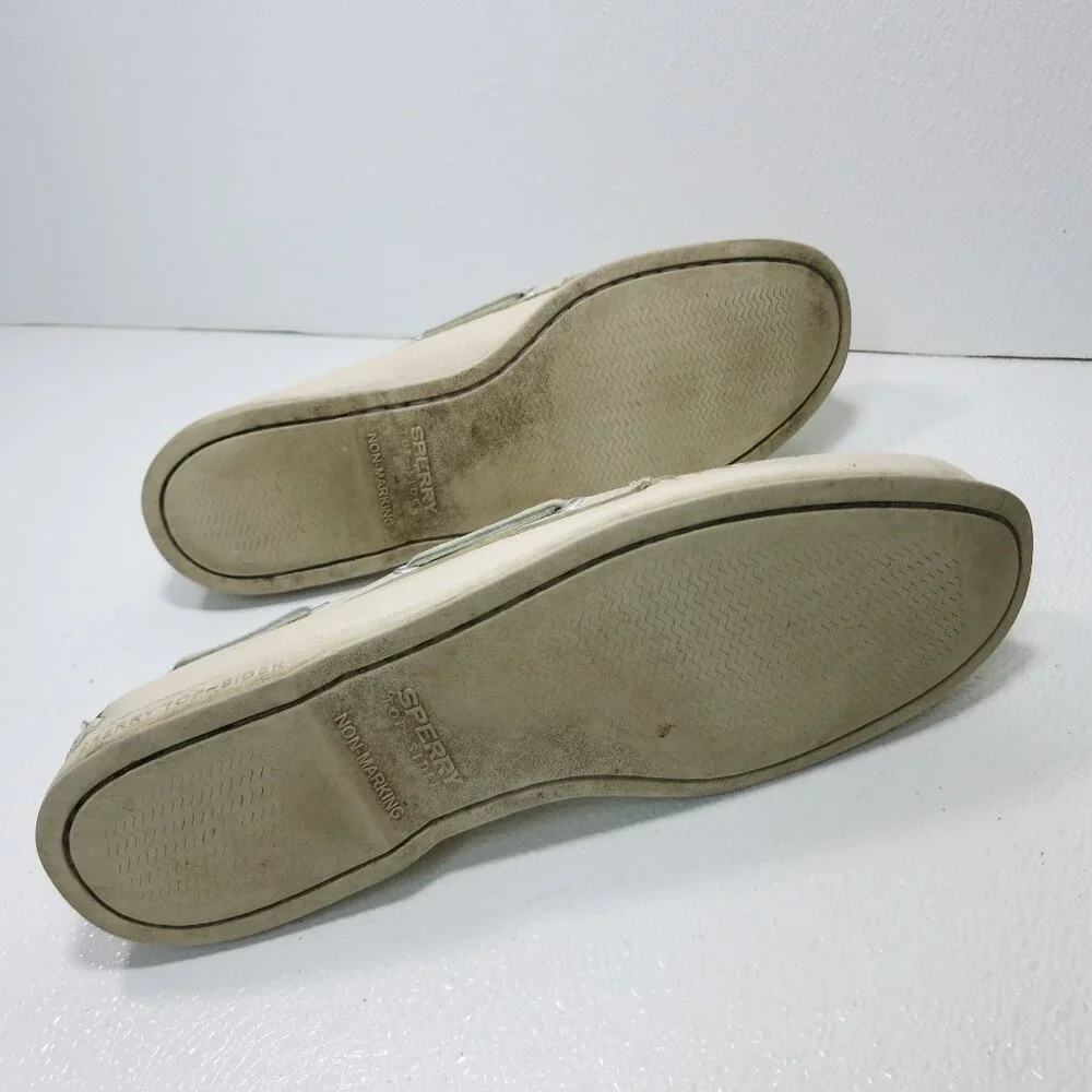 Sperry Top-Sider Nubuck Leather Boat Shoes Mens Footwear Casual Zapatos 11.5 M
